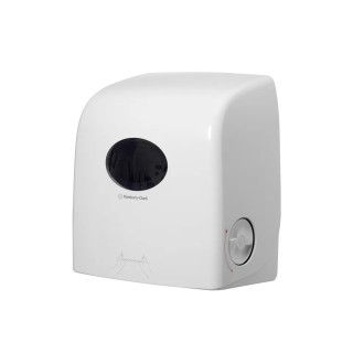 Aquarius Stainless Steel White Wall Mount Paper Towel Dispenser, 198mm Width x 318mm Depth x 191mm Height 6953