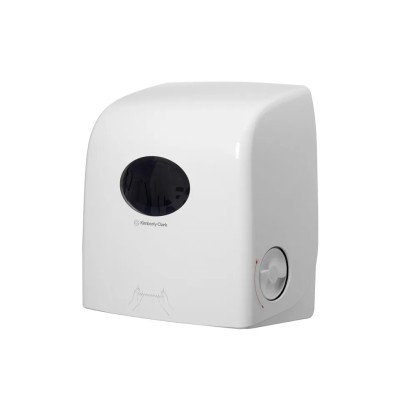 Aquarius Stainless Steel White Wall Mount Paper Towel Dispenser, 198mm Width x 318mm Depth x 191mm Height 6953