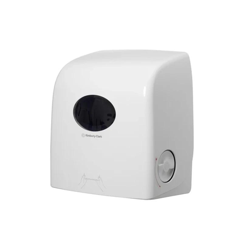 Aquarius Stainless Steel White Wall Mount Paper Towel Dispenser, 198mm Width x 318mm Depth x 191mm Height 6953
