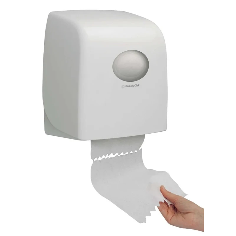 Aquarius Stainless Steel White Wall Mount Paper Towel Dispenser, 198mm Width x 318mm Depth x 191mm Height 6953