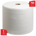 WYPALL 1 Ply Roll Paper Hand Towels 750 Sheets, L40+ Power Clean Series 7452
