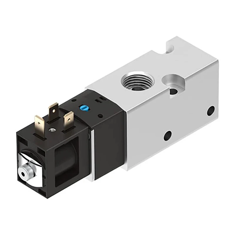 Festo Pneumatic Solenoid Valve 3/2 Solenoid G VUVS Series 24V DC, 3 Ports, 8 bar Operating VUVS-LK30-M32C-AD-G38-1B2-S