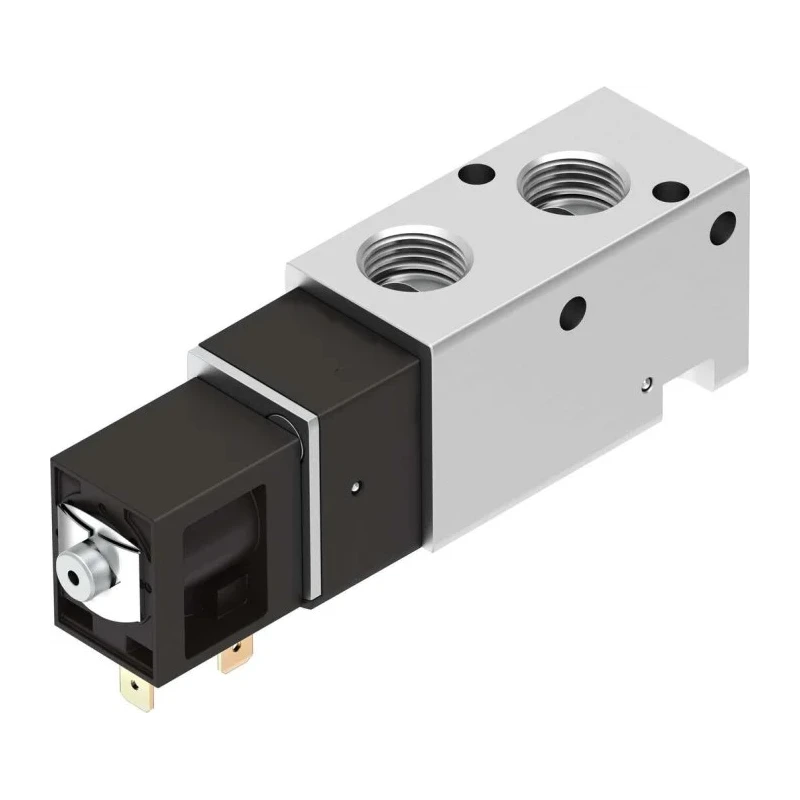 Festo Pneumatic Solenoid Valve 3/2 Solenoid G VUVS Series 24V DC, 3 Ports, 8 bar Operating VUVS-LK30-M32C-AD-G38-1B2-S