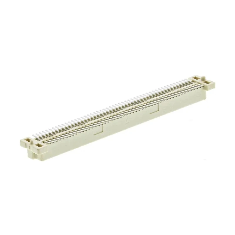 Amphenol FCI BergStak Series Straight Surface PCB Socket 100-Contact 2 Row 0.8 mm Pitch Solder 61082-101400LF