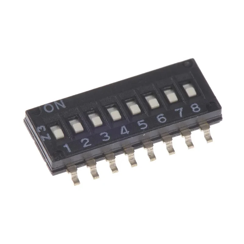 Omron Slide Rotary Coded DIP Switch Surface Mount A6H-8102