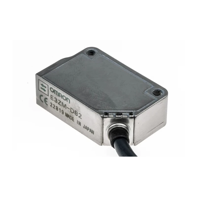 Omron Diffuse Photoelectric Sensor Block Sensor 1 m Detection Range PNP Output Stainless Steel Housing IP69K E3ZM-D82 2M
