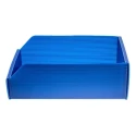 RS PRO Polypropylene Storage Bin 300 mm x 200 mm x 100 mm Blue 617-3205