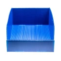 RS PRO Polypropylene Storage Bin 300 mm x 200 mm x 100 mm Blue 617-3205