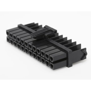 Molex Mini-Fit Male Connector Housing 4.2 mm Pitch 24 Way 2 Row Straight 172708-0024