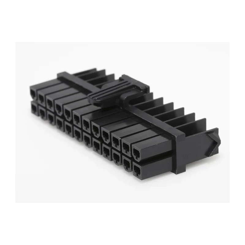 Molex Mini-Fit Male Connector Housing 4.2 mm Pitch 24 Way 2 Row Straight 172708-0024