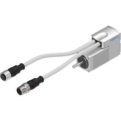 Festo EMMS-ST Series Hybrid Stepper Motor 48V, 0.09Nm Holding Torque, 1.8° Step Angle, 5 mm Shaft Diameter EMMS-ST-28-L-SE