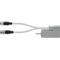 Festo EMMS-ST Series Hybrid Stepper Motor 48V, 0.09Nm Holding Torque, 1.8° Step Angle, 5 mm Shaft Diameter EMMS-ST-28-L-SE