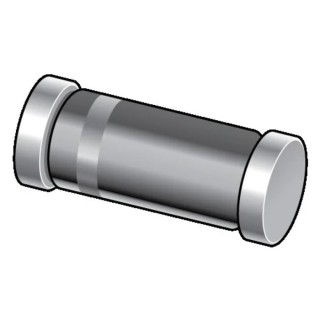 Nexperia 20.4 V 500 mW Single Zener Diode Voltage Regulator Surface Mount 2-Pin SOD-80 BZV55-B20,115
