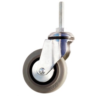 Guitel Hervieu Swivel Castor 90 kg Load Capacity 125 mm Wheel Diameter Rubber Wheel 155321400