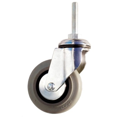 Guitel Hervieu Swivel Castor 90 kg Load Capacity 125 mm Wheel Diameter Rubber Wheel 155321400