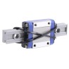 NSK Linear Guide Carriage Polyurethane Series Ball Slide 43mm Length 32mm Width 5550N Dynamic Load Rating PAU15ALS
