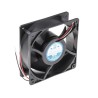 RS PRO OD1238 Series DC Ball Bearing Axial Fan 12V dc 6W 500mA 178.4 m³/h 120mm x 120mm x 38.5mm OD1238