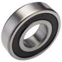 RS PRO Single Row Deep Groove Ball Bearing with Rubber Seals 40 mm ID, 90 mm OD, 23 mm Width Steel Cage and Balls 6308-2RS