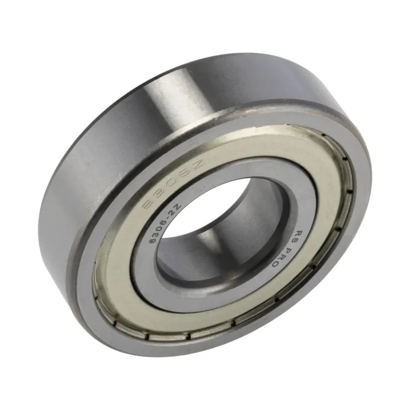 RS PRO Single Row Deep Groove Ball Bearing 40 mm Inside Diameter, 90 mm Outside Diameter, Shielded, 8280 RPM 6308-2Z