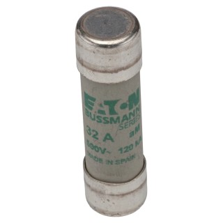 Eaton Cartridge Fuse 32A 500V AC Ceramic Body 14 x 51 mm C14M32