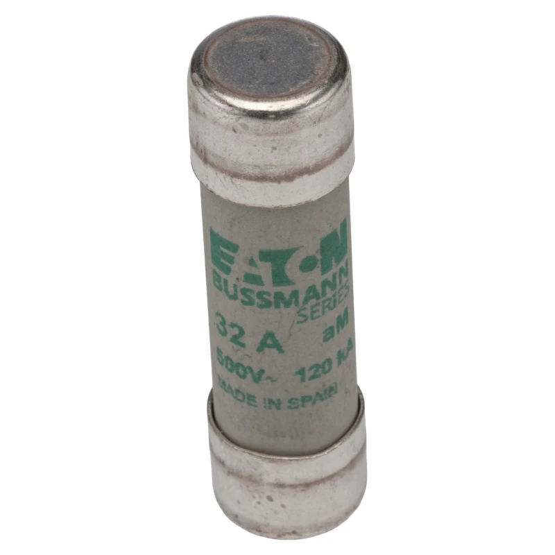 Eaton Cartridge Fuse 32A 500V AC Ceramic Body 14 x 51 mm C14M32