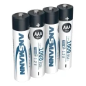 Ansmann Rechargeable Nickel Metal Hydride AAA Battery 1 Ah Capacity 1.2 V Voltage 5030882