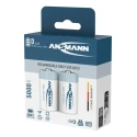 Ansmann NiMH Rechargeable D Battery 1.2V 5Ah 32.8mm Diameter IEC Standard Terminal 5030922