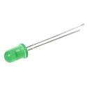 Kingbright 2.2 V Green Through Hole LED 5 mm (T-1 3/4) Diffused Round Lens L-7113SGD