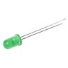 Kingbright 2.2 V Green Through Hole LED 5 mm (T-1 3/4) Diffused Round Lens L-7113SGD