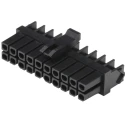 Molex Micro-Fit Male Connector Housing 3 mm Pitch 20 Way 2 Row Straight 172952-2001
