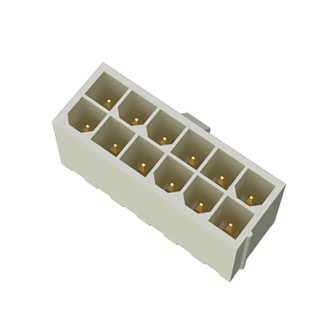 Amphenol Communications Solutions Minitek Series Straight Through Hole PCB Header 10 Contact 4.2 mm Pitch 2 10127820-1022LF