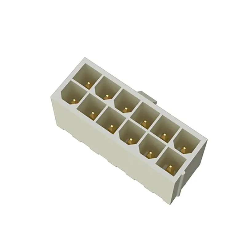 Amphenol Communications Solutions Minitek Series Straight Through Hole PCB Header 10 Contact 4.2 mm Pitch 2 10127820-1022LF