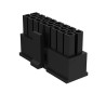 Amphenol Communications Solutions Minitek Pwr Male Connector Housing, 3 mm Pitch, 4 Way, 2 Row Straight 10127716-04LF