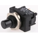 Marquardt Push Button Switch Latching Panel Mount SPST 16.6 x 23.9 mm Cutout IP40 12 V dc 250 V ac 1841.1101