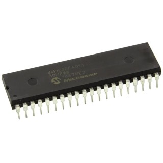 Microchip dsPIC30F 16 bit Digital Signal Processor 30 MIPS 48kB FLASH 40-Pin PDIP DSPIC30F4013-30I/P