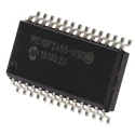 Microchip 8-bit PIC18F2455 Microcontroller, 48 MHz, 24kB FLASH, 28-Pin SOIC PIC18F2455-I/SO