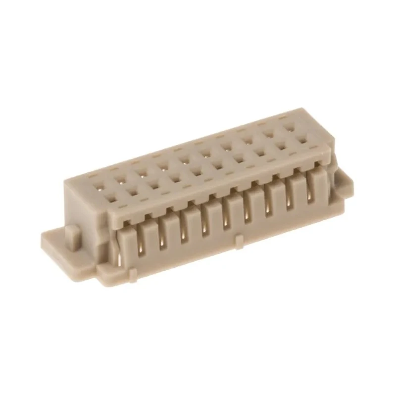 Hirose DF13 Female Connector Housing 1.25 mm Pitch 20 Way 2 Row Straight 