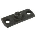 Georg Fischer Galvanised Iron Black Back Plate 10mm Pipe Diameter 770840101