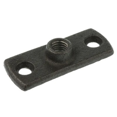 Georg Fischer Galvanised Iron Black Back Plate 10mm Pipe Diameter 770840101