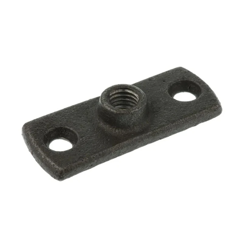 Georg Fischer Galvanised Iron Black Back Plate 10mm Pipe Diameter 770840101