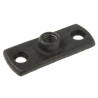 Georg Fischer Galvanised Iron Black Back Plate 10mm Pipe Diameter 770840101