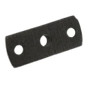 Georg Fischer Galvanised Iron Black Back Plate 10mm Pipe Diameter 770840101