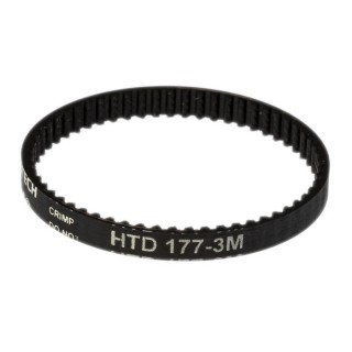 Contitech Timing Belt, 59 Teeth, 177 mm Length, 6 mm Width, Glass Cord Rubber HTD 177-3M-06