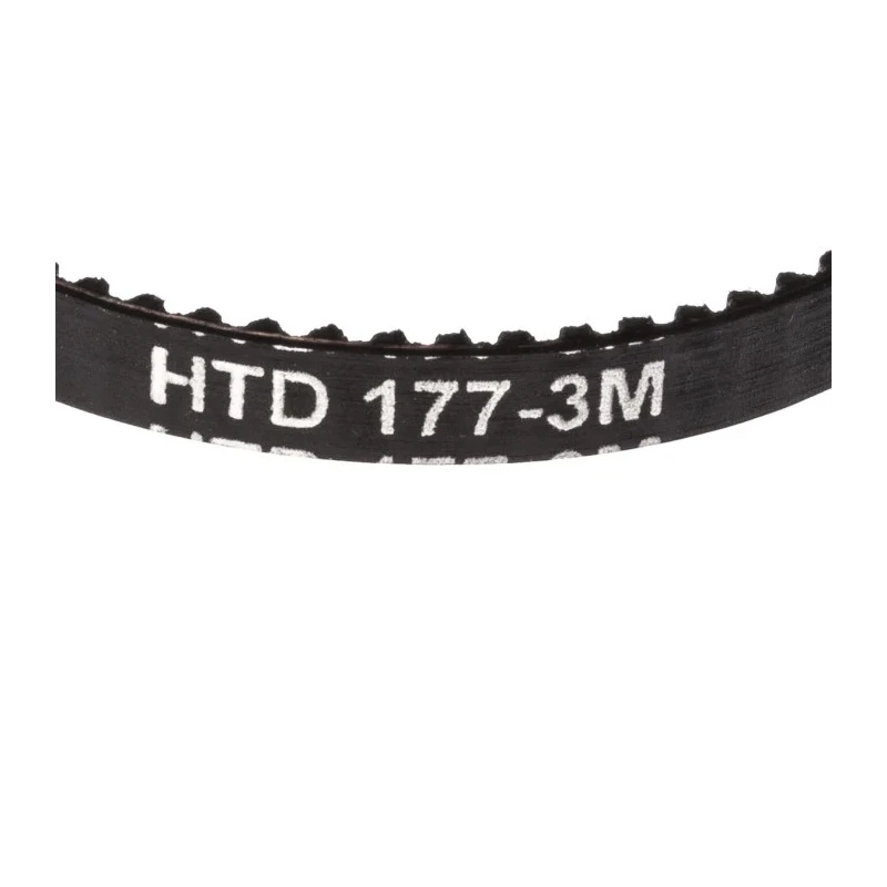 Contitech Timing Belt, 59 Teeth, 177 mm Length, 6 mm Width, Glass Cord Rubber HTD 177-3M-06