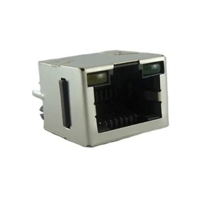 Amphenol Communications Solutions RJHSE Series RJ45 Connector Female Through Hole Shielded Vertical 1 Port 8 Way RJHSE3381