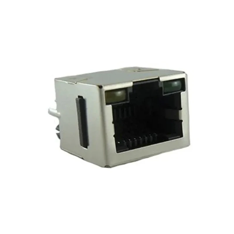 Amphenol Communications Solutions RJHSE Series RJ45 Connector Female Through Hole Shielded Vertical 1 Port 8 Way RJHSE3381