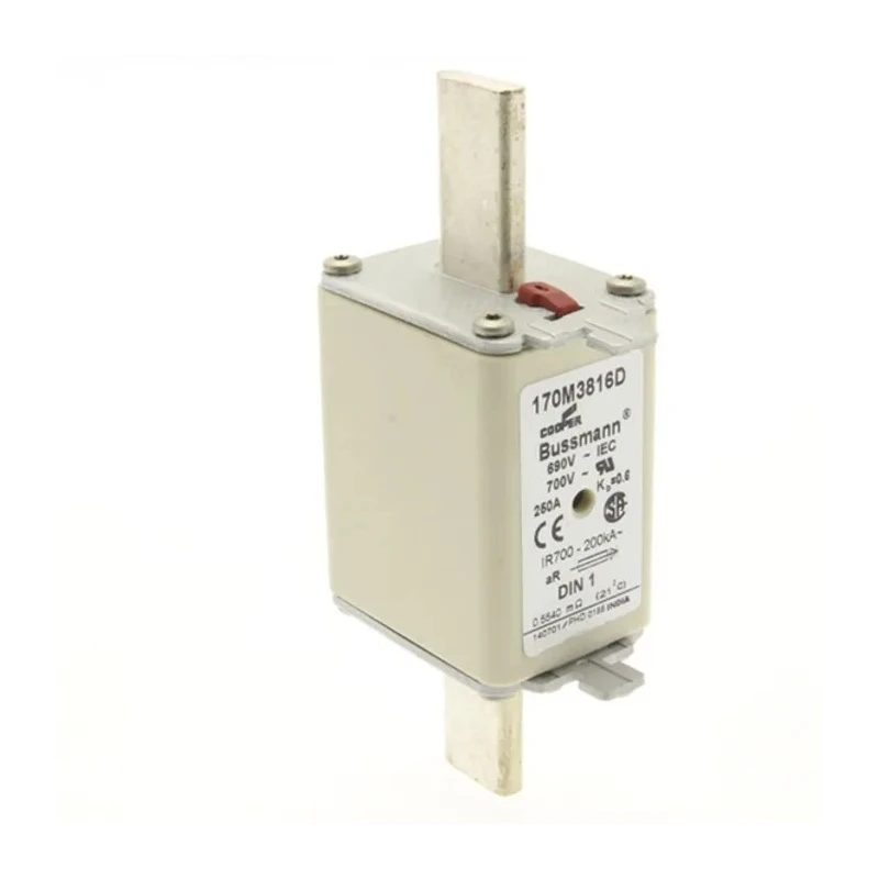 Eaton 250A Centred Tag Fuse NH1 690V ac 170M3816D