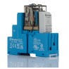 Finder 58 Series Interface Relay DIN Rail Mount 12V DC Coil 4PDT Contact Configuration 7A Load Current 58.34.9.012.0050SMA