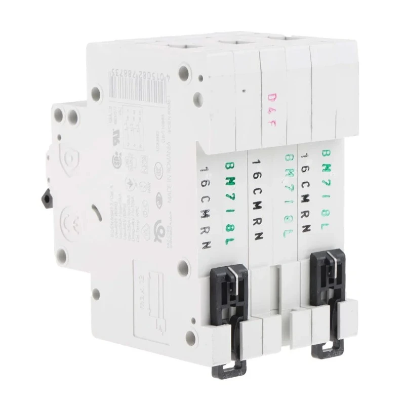 Siemens xEffect 3-Pole Miniature Circuit Breaker 16A Type C 400V AC 10kA Breaking Capacity 278873 FAZ-C16/3