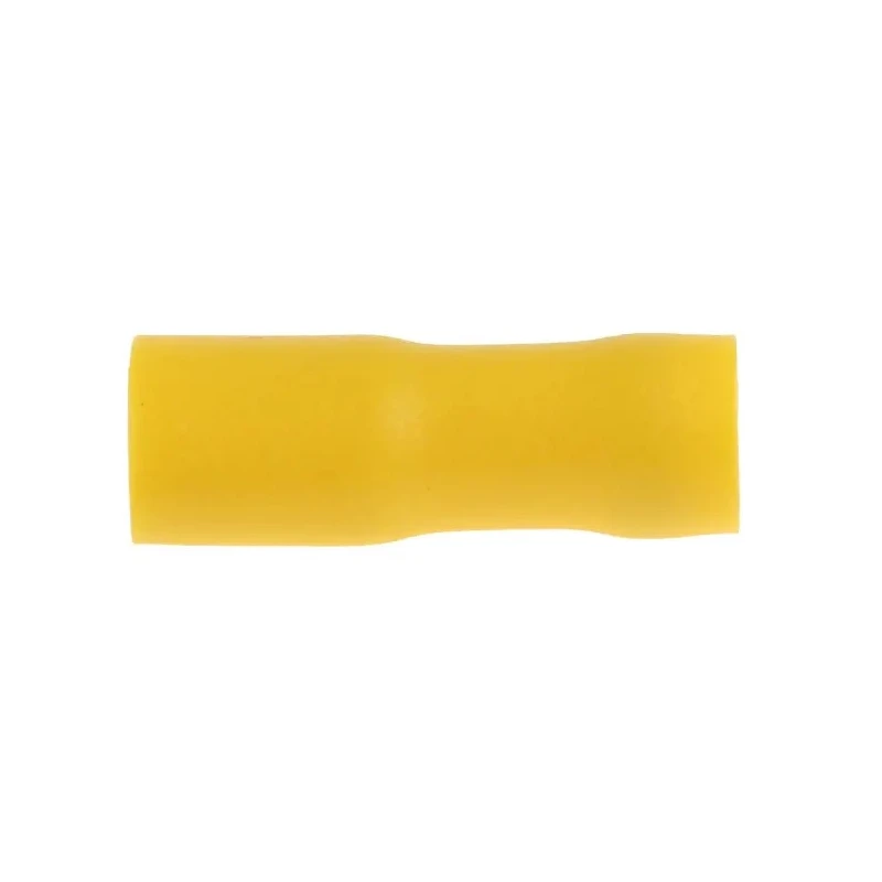 RS PRO Yellow Insulated Female Spade Connector Crimp 6.35 x 0.8 mm Tab Size 12 AWG to 10 AWG 624-1190